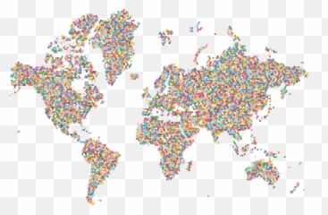 Hd Maps Clipart Transparent - World Background png
