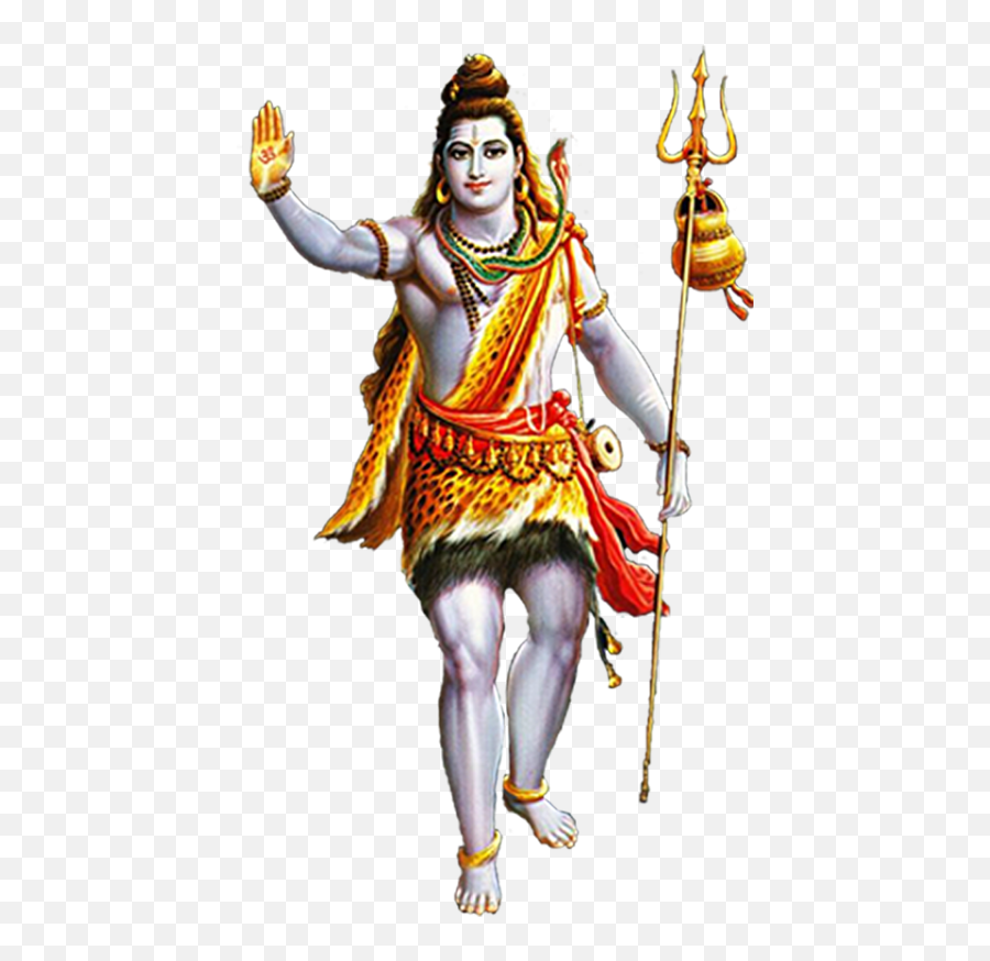 Standing Lord Shiva Png With Trisul - Shiva Png,Standing Png