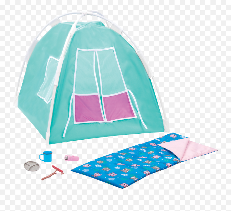 Happy Camper Set Doll Camping Accessories Our Generation - Our Generation Png,Sleeping Bag Png