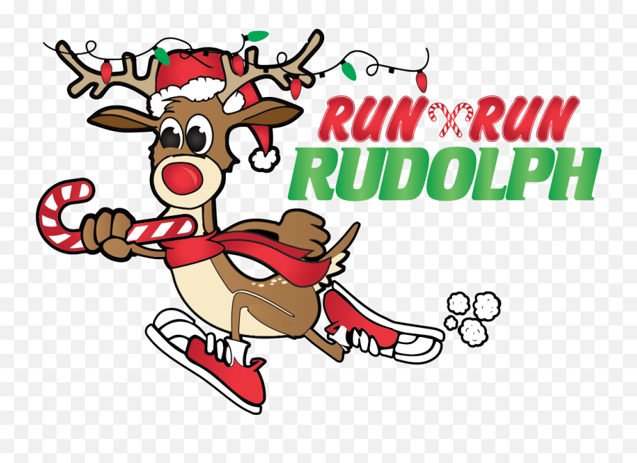 2020 U2014 Tucson Run Rudolph Half Marathon Quarter - Rudolph Reindeer Clipart Png,Dash Png