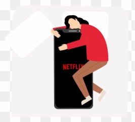 I Love Netflix By Ming - Love png