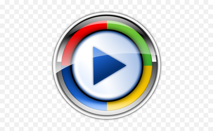 Windows Media Player Button Icon - Windows Media Player App Png,Windows 7 Logo Backgrounds