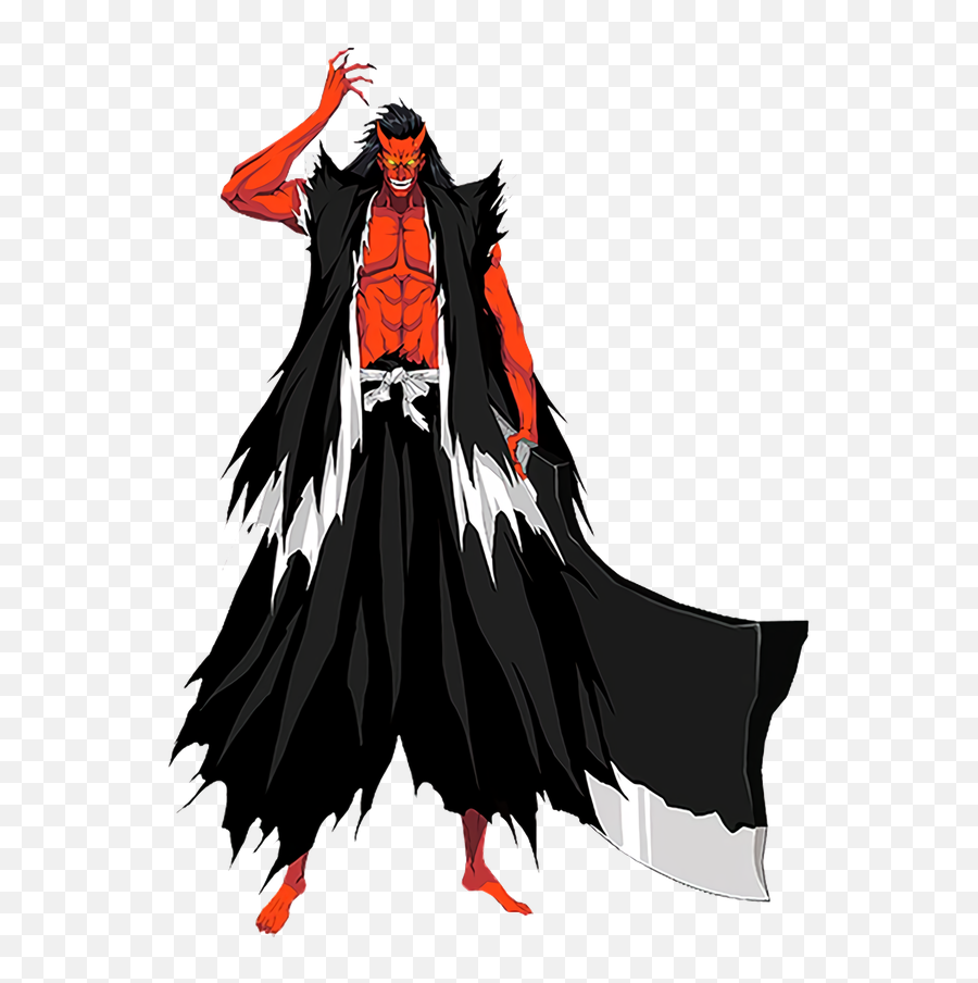 How Powerful Is Nell Compared To Other Bleach Characters - Zaraki Kenpachi Bankai Png,Grimmjow Jeagerjaques Icon