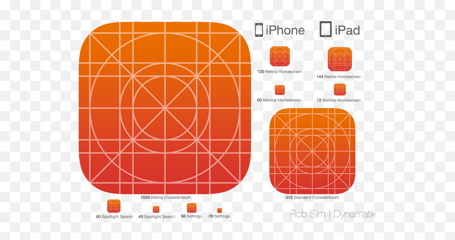 Free Android and iOS app icon template for Sketch and Figma  Mercury Blog