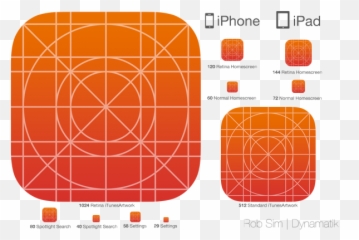 Ios 7 Icon Template Psd Svg Sketch Icons Mobile - App png