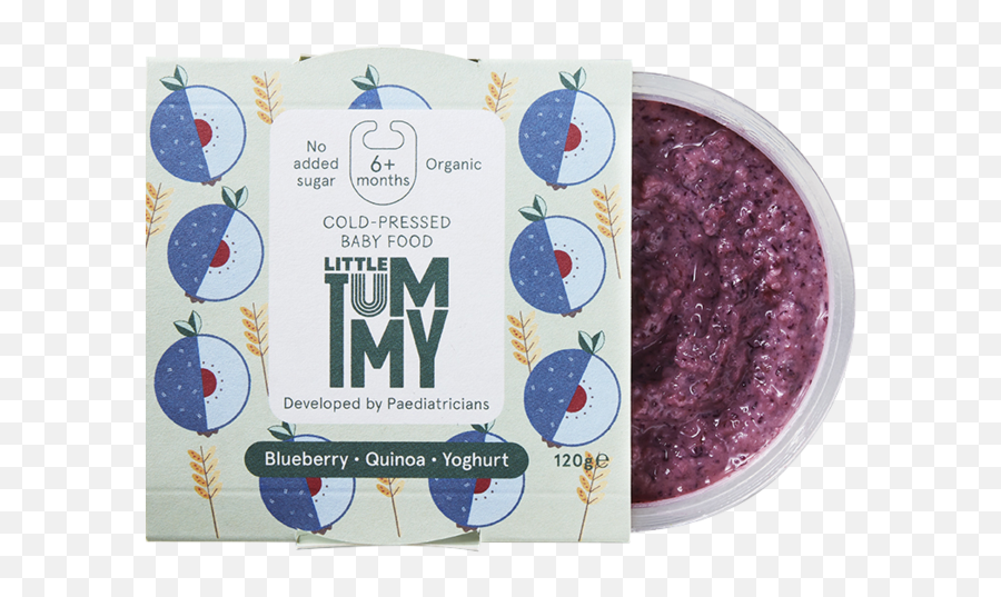 Blueberry Quinoa U0026 Yoghurt - Little Tummy Dish Png,Blueberry Text Icon