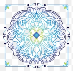 Square Pattern Logo Design Free Mandala Maker Online - Png