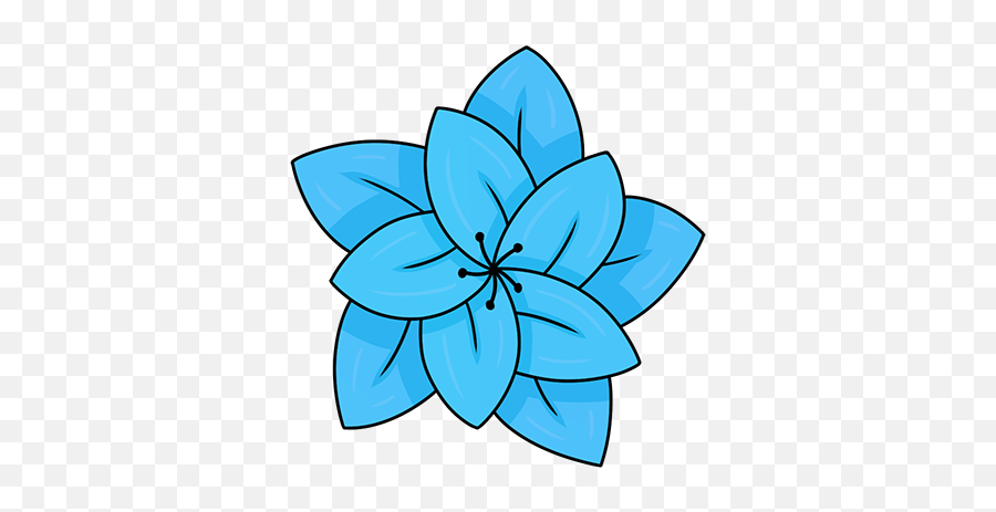 Fuu Enju Re - Branding Envtuber On Twitter Iu0027m New To Art Floral Png,Blue Flower Icon