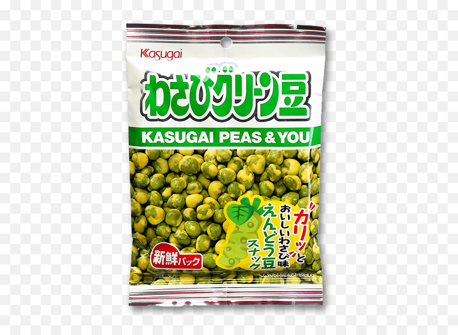 Kasugai Wasabi Green Beans 72g - Kasugai Wasabi Green Peas Png,Green Beans Png