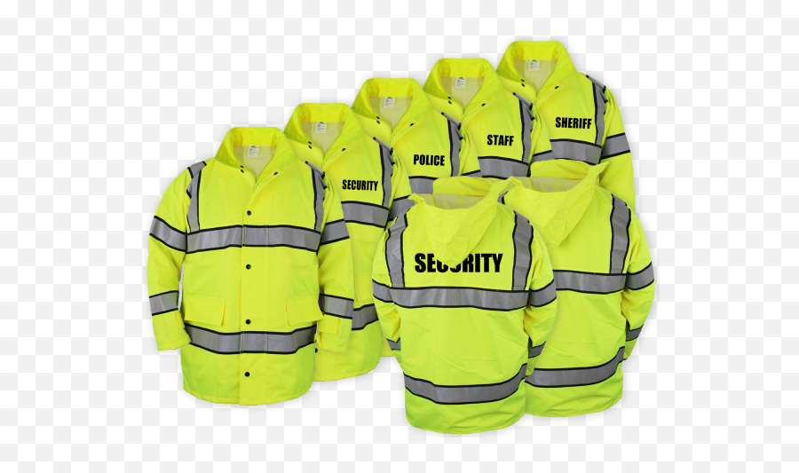 High Visibility Raincoat With Reflective Stripes Lime Green - Reflective Shirt Roblox Template Png,Raincoat Icon