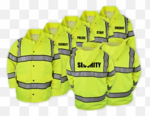 High Visibility Raincoat With Reflective Stripes Lime Green - Shirt Roblox Template png