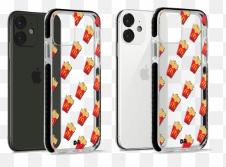 Dailyobjects Fries Icon Stride Clear Case Cover For Iphone - Iphone png