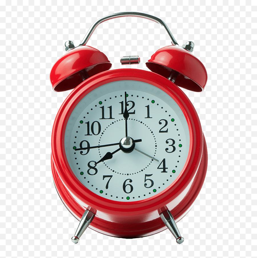 Gold Gram Present Time Alarm Clock - Red Alarm Clock Png,Alarm Clock Transparent Background
