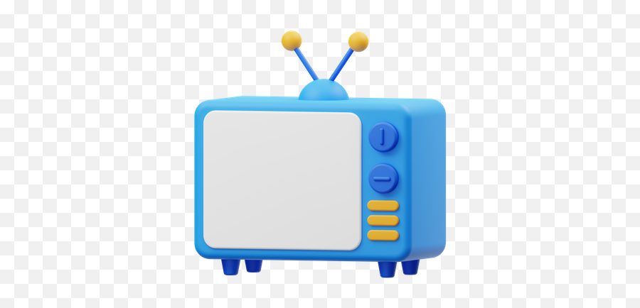Tv Icon - Download In Flat Style Horizontal Png,Tv Icon Logo Png
