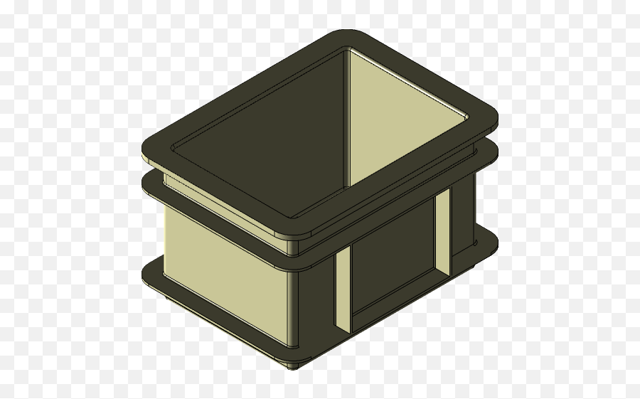 Euronorm Rako Box 3d Cad Model Library Grabcad - Horizontal Png,3d Box Icon