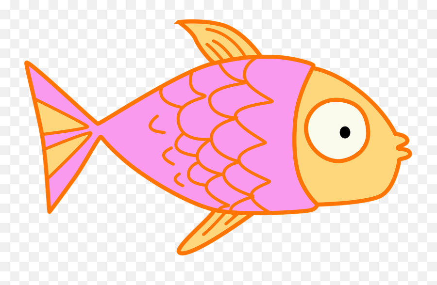 Library Of Silly Fish Picture Stock Png Files Clipart - Cute Cartoon Fish Transparent Background,Fish Clipart Transparent