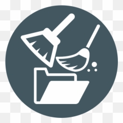 Empty Folder Cleaner Comslactechemptyfolderclean 110 - Master Logo Black And White png