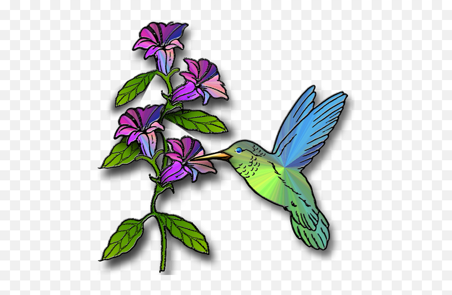 Hummingbird Clipart Free 3 - Clipartix Hummingbird With Flowers Clipart Png,Humming Bird Png