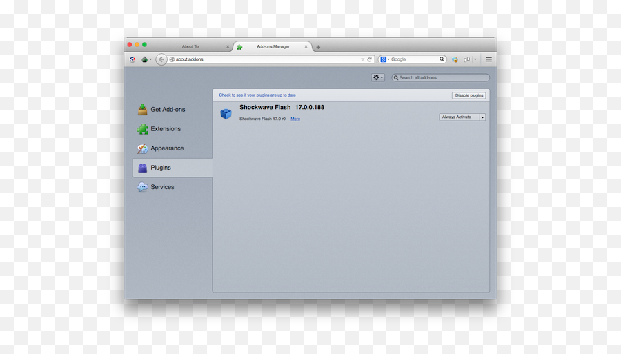 Enable Flash Player In Tor Browser - Vertical Png,Tor Onion Icon