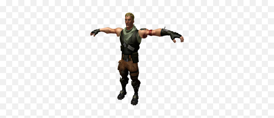 Fortnite T-posing