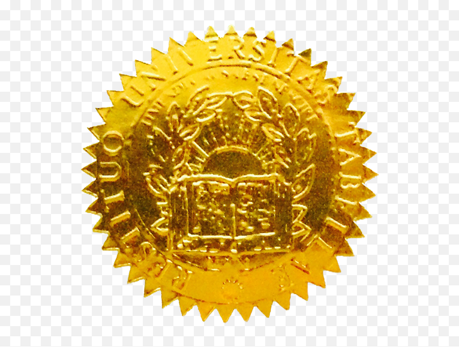 Certificate Gold Seal Png - Red Seal For Document Transparent Certificate Gold Seal Png,Seal Png