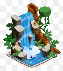 Waterfall Clipart Png 1 Image - Waterfalls