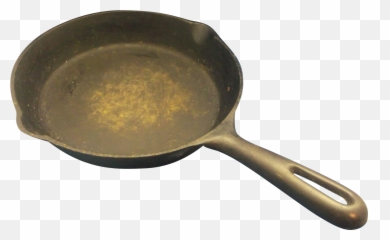 Cast Iron Skillet - Frying Pan Png,Skillet Png