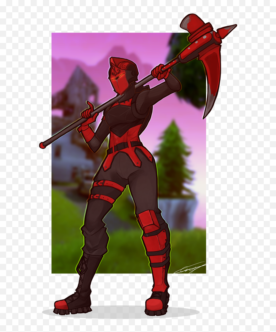 Fortnite Frozen Red Knight Png - Red Knight Fortnite Png,Red Knight Png