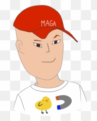 Wait Youu0027re Wearing A Maga Hat As Social Experiment - Cartoon Png,Maga Png