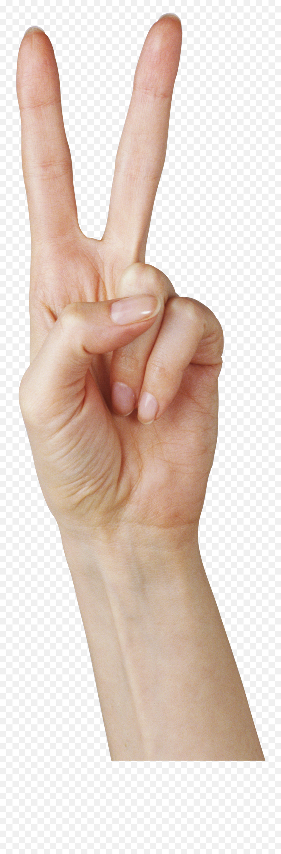 Download Two Finger Hand Png Image For Free - Hand Peace And Love Png,Finger Png