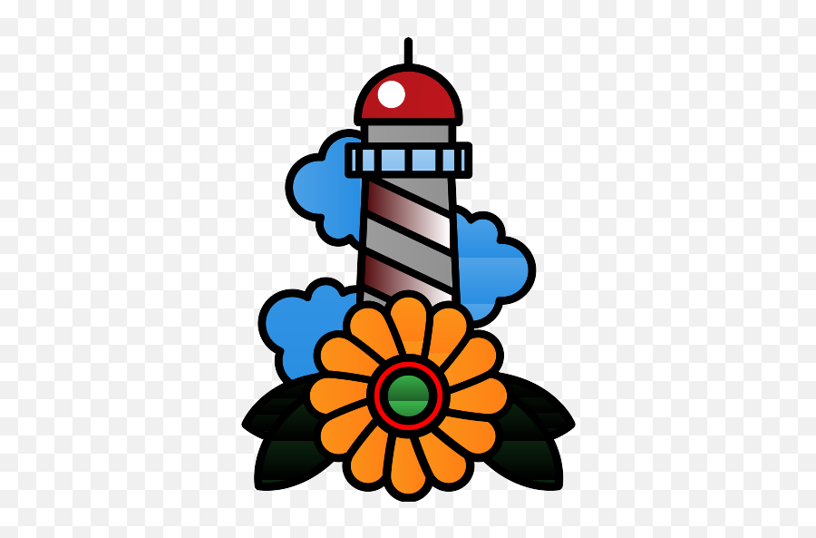 Lighthouse Png Icon 11 - Png Repo Free Png Icons Transparent Old School Tattoo Png,Light House Png