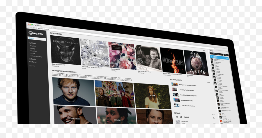 Apps U0026 Devices For Napster - Music Anywhere Collage Png,Napster Logo Png