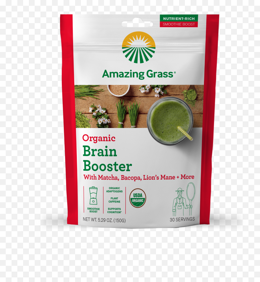 Amazing Grass - Organic Green Superfoods Amazing Grass Collagen Booster Png,Grass Top View Png