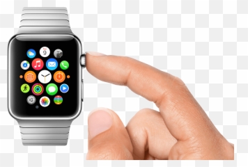 Apple Watch User Transparent Png - Set Alarm On Apple Watch,Apple Watch Png