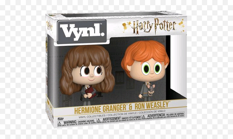 Harry Potter - Ron U0026 Hermione Vynl Harry Potter Funko Vynl Png,Hermione Granger Png