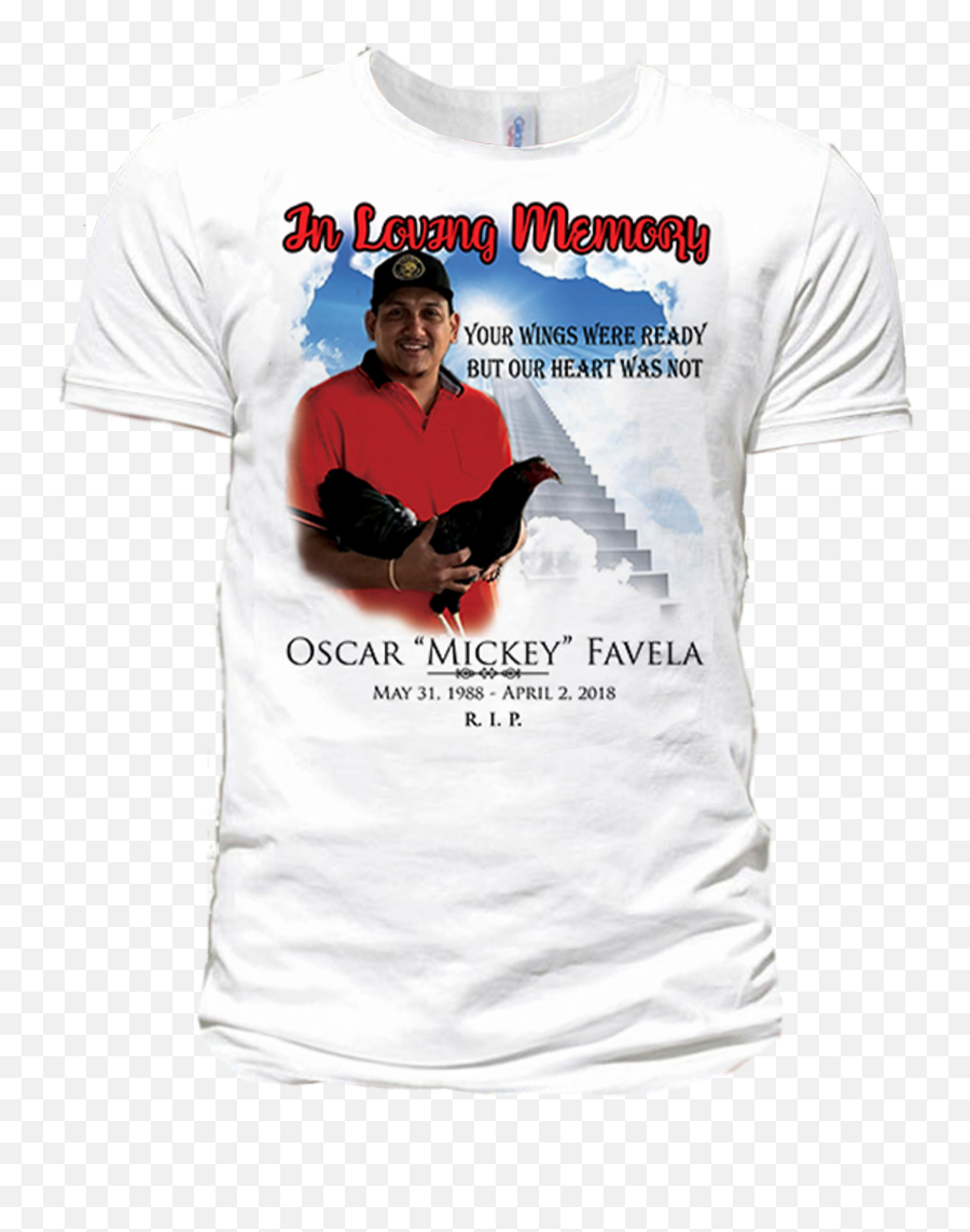 Oscar Favela In Loving Memory - Active Shirt Png,In Loving Memory Png