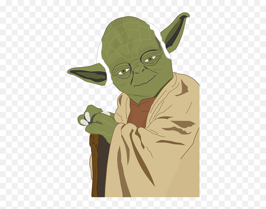 Yoda - Star Wars Tshirt Illustration Png,Yoda Transparent