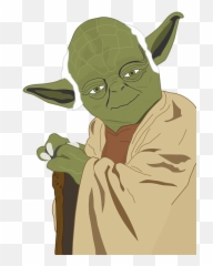 Yoda - Star Wars Tshirt Illustration Png,Yoda Transparent