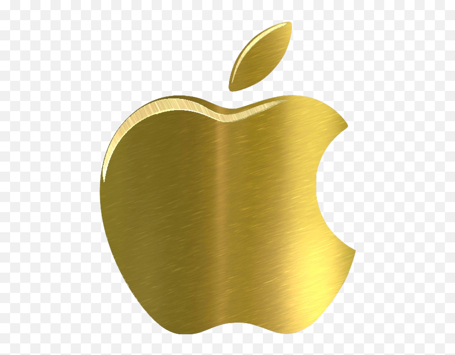 Gold Apple Logo Png Clipart Background - Gold Apple Logo Transparent,Apple Logo Png Transparent Background