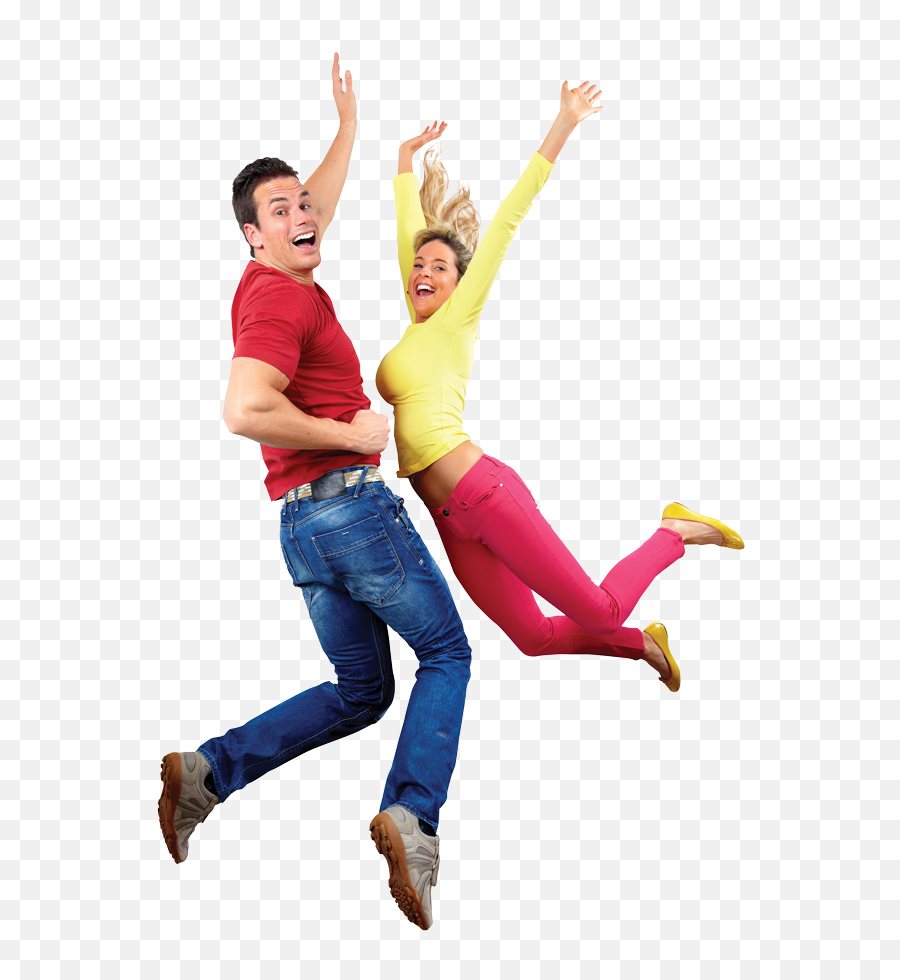 Download 2 Png Pixel Resolution - Happy Couple Jumping Png Trampoline Jumping Png,Happy Couple Png
