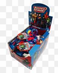 Stee02 Justice League Milk Chocolate Coins 20x75g Png