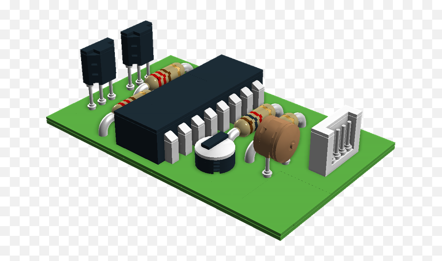 Lego Ideas - Printed Circuit Board Electrical Connector Png,Circuit Board Png