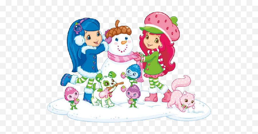 Strawberry Shortcake Christmas Images - Strawberry Shortcake Characters Christmas Png,Strawberry Shortcake Png