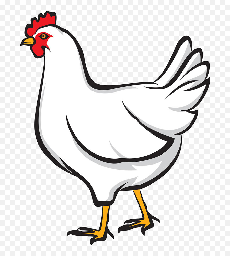 Png Free Chicken Art - Hen Vector,Chicken Clipart Transparent Background