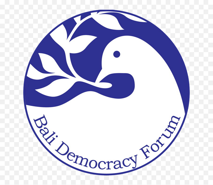 Filelogo Bdf White Dovepng - Wikimedia Commons Bali Democracy Forum,Dove Png