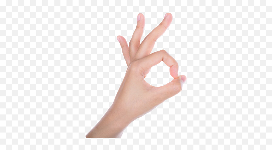 Ok - Hand Png,Okay Hand Emoji Png