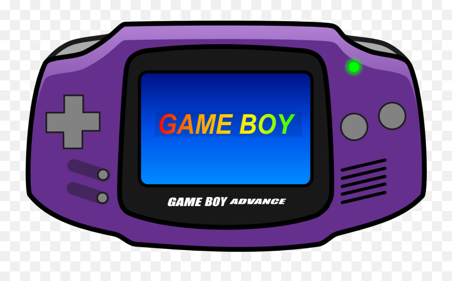 Gameboy Color Clipart - Game Boy Advance Icon Png,Gameboy Color Png