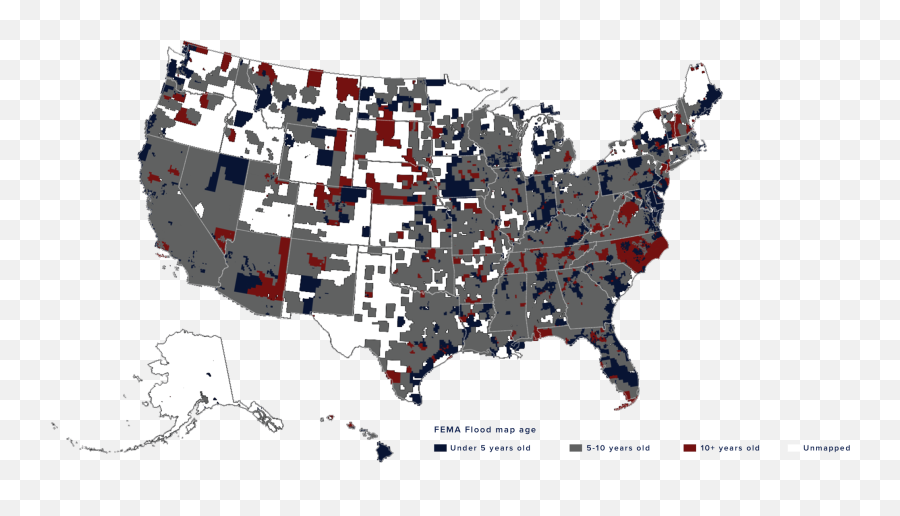 Understanding Fema Flood Maps And Limitations - First Street Fema Flood Maps Png,United States Map Transparent Background