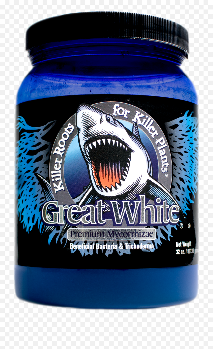 Great White Premium Mycorrhizae - With Beneficial Bacteria Plant Success Great White Mycorrhizae Png,Great White Shark Png