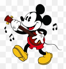 Download Winter Clipart Mickey - Mouse Music png